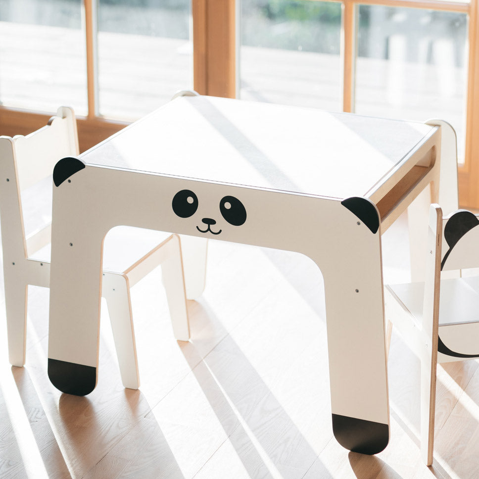 Panda-Tisch - Weiß