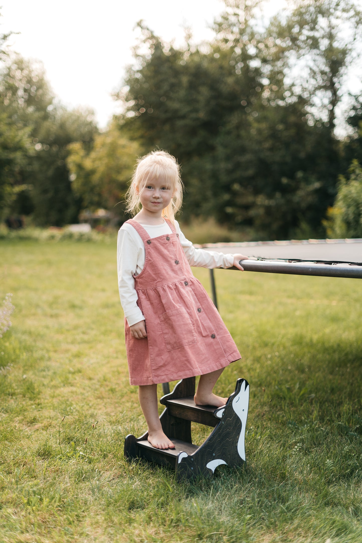 Children's Step Stool - Husky Black