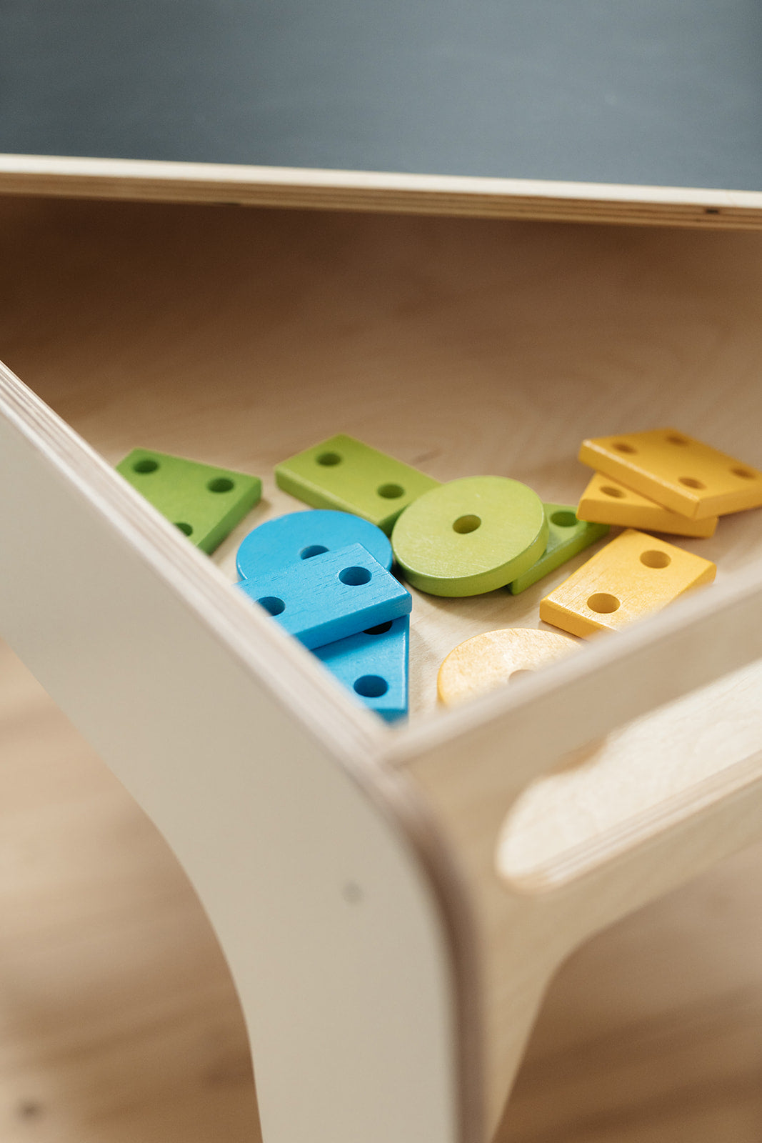 Wild Kids Tisch- und Stuhlset – Weiß