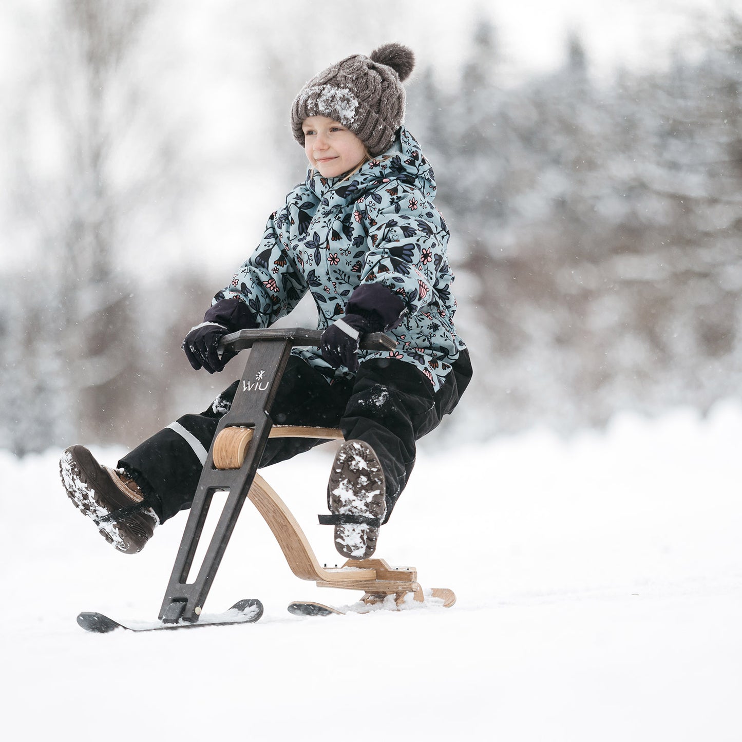 WiU Winter Snowbike für Kinder - Natur